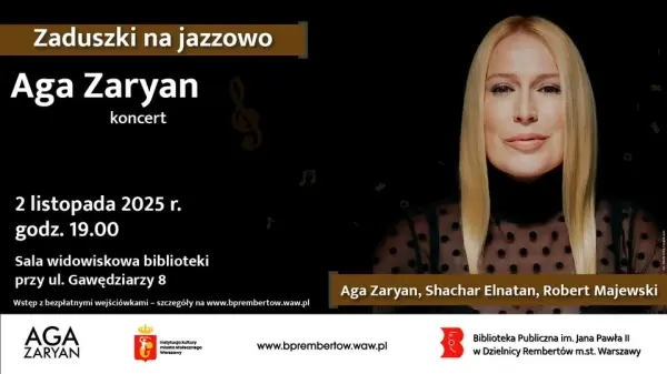 Aga Zaryan | Zaduszki na jazzowo