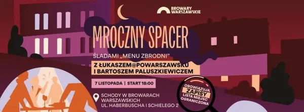 Mroczny spacer śladami "Menu zbrodni"