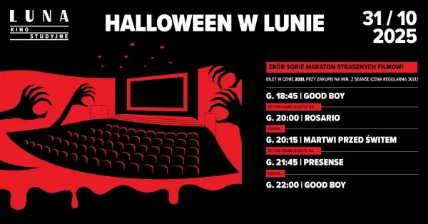 HALLOWEEN W LUNIE I Zrób sobie Maraton Strasznych Filmów!