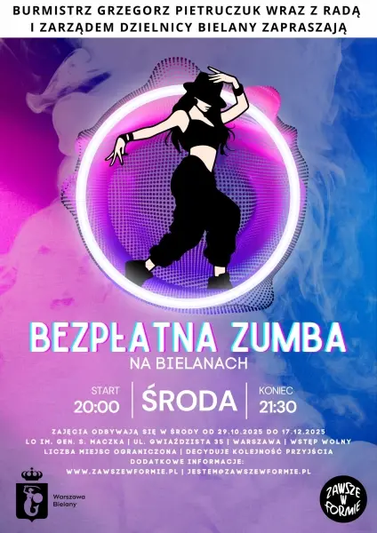 Darmowa Zumba® na Bielanach