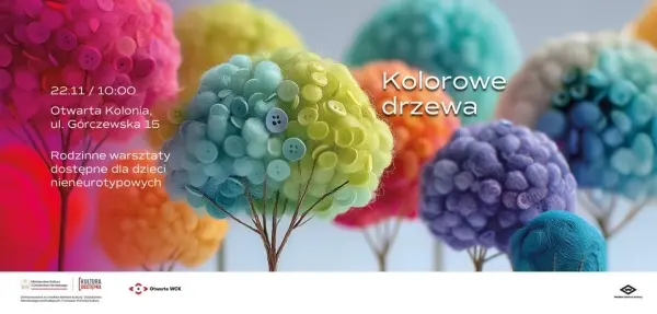 Rodzinne warsztaty sensoryczne – kolorowe drzewa