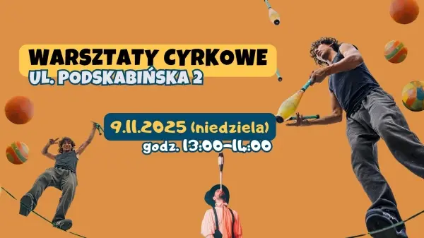 Warsztaty cyrkowe w Centrum Promocji Kultury