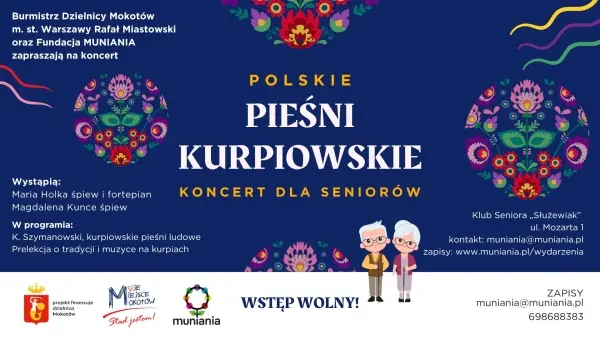 Pieśni kurpiowskie - koncert dla seniorów