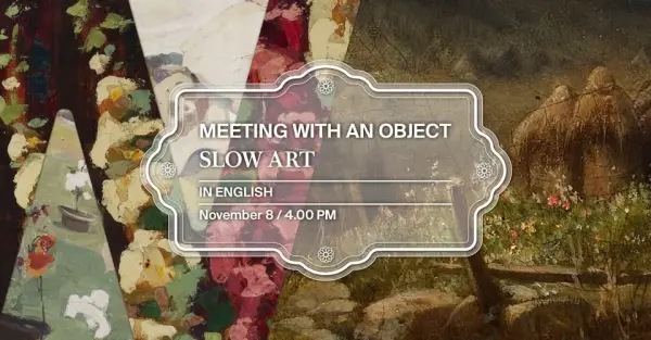 SLOW ART IN ENGLISH | MEETING WITH AN OBJECT | Spotkanie w języku angielskim