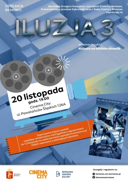 Filmowy Czwartek  | Iluzja 3