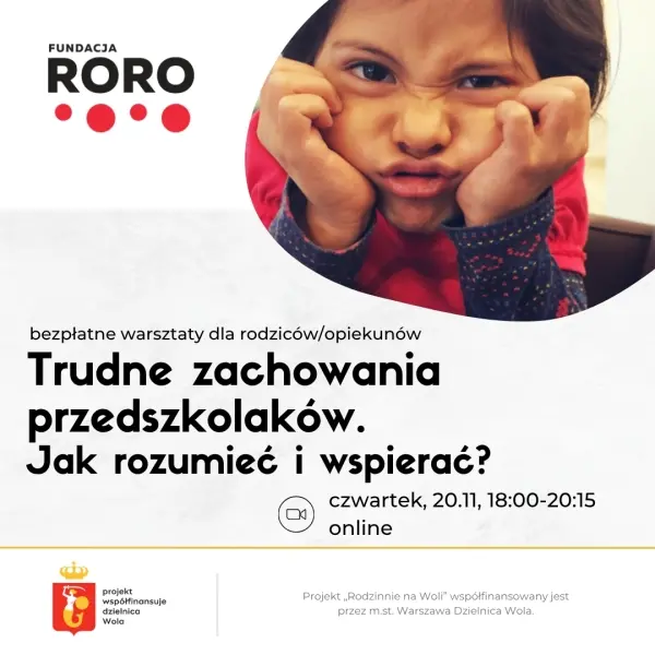 Trudne zachowania przedszkolaków. Jak rozumieć i wspierać?