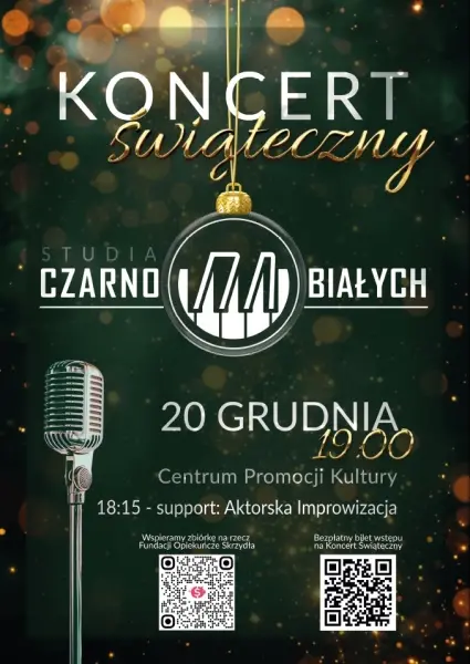 Koncert Świąteczny studia Czarno na Białych!