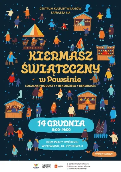 Świąteczny kiermasz w Powsinie