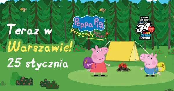 Przygody Świnki Peppy - Ursynów dla WOŚP