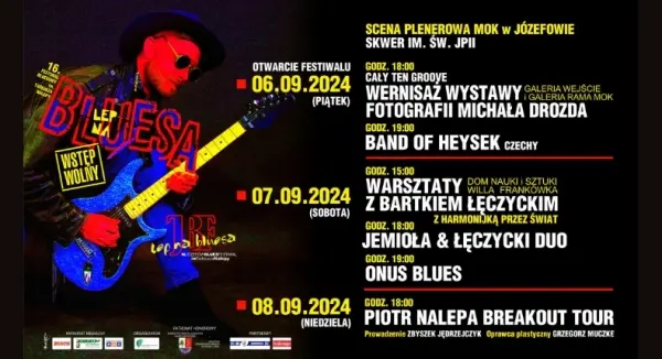 16. Festiwal Bluesowy im. Tadeusza Nalepy „Lep na bluesa”