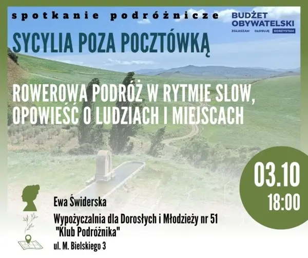 „Sycylia poza pocztówką: Rowerowa podróż w rytmie slow, opowieść o ludziach i miejscach"