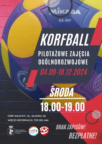 Bezpłatne treningi korfballu dla dzieci