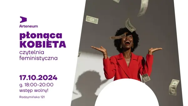 Spotkanie z Andżeliką Kucińską | Czytelnia FEMINISTYCZNA