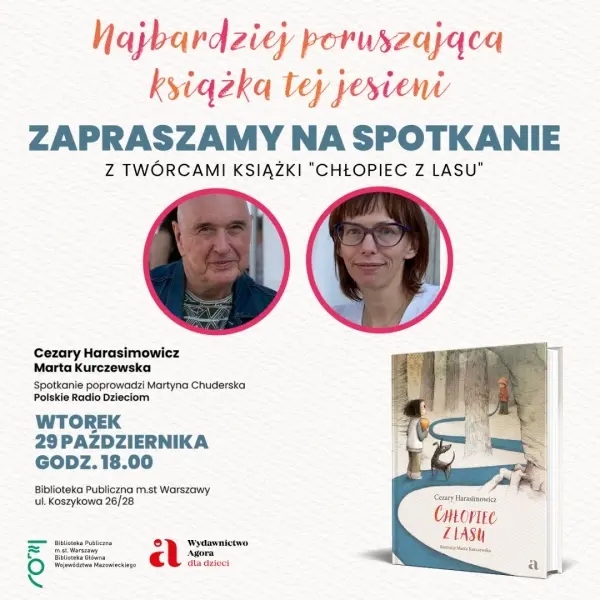 Spotkanie autorskie z Cezarym Harasimowiczem