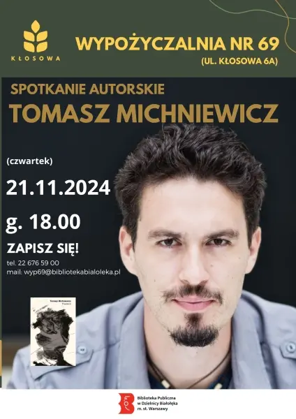 Spotkanie autorskie z Tomaszem Michniewiczem