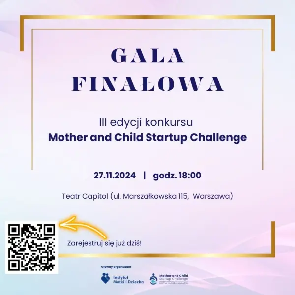 Gala 3. edycji Mother and Child Startup Challenge