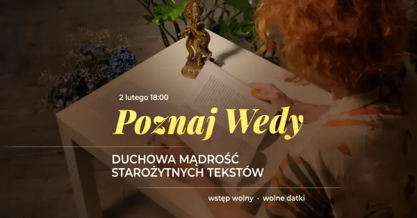 POZNAJ WEDY | MĄDROŚĆ FILOZOFII JOGI