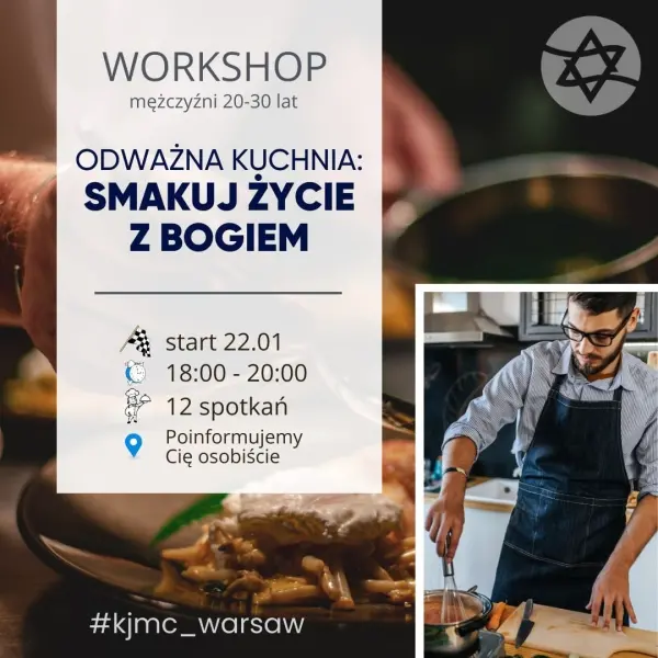 Warsztat kulinarny "Odważna kuchnia: Smakuj życie z Bogiem"