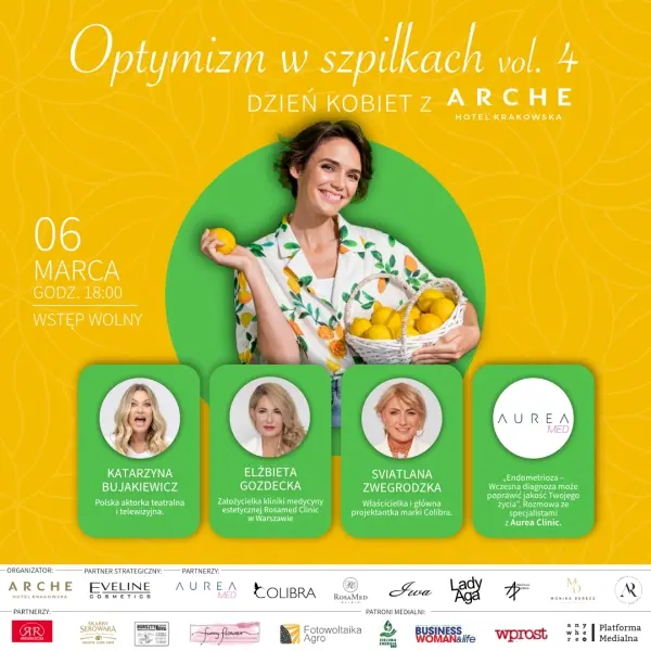 "Optymizm w szpilkach 4" - Dzień Kobiet z Arche Krakowska