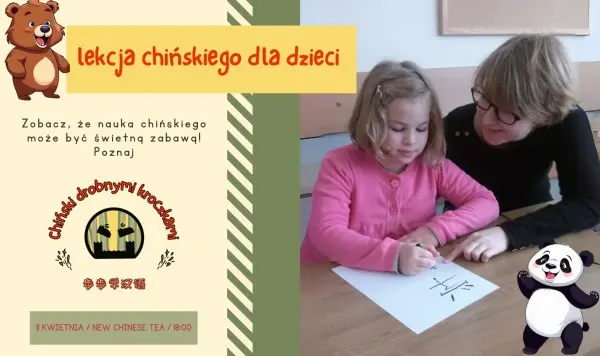 Lekcja chińskiego dla dzieci - CHIŃSKI DROBNYMI KROCZKAMI