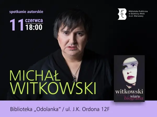 Michał Witkowski – spotkanie autorskie