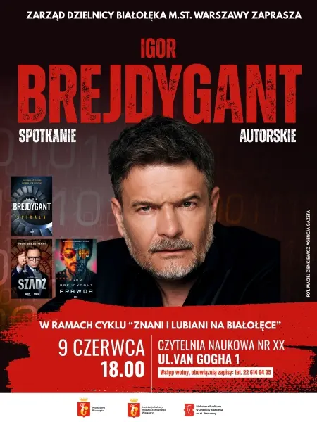 Spotkanie autorskie z Igorem Brejdygantem