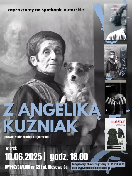 Spotkanie autorskie z Angeliką Kuźniak