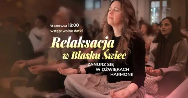 Relaksacja w blasku świec