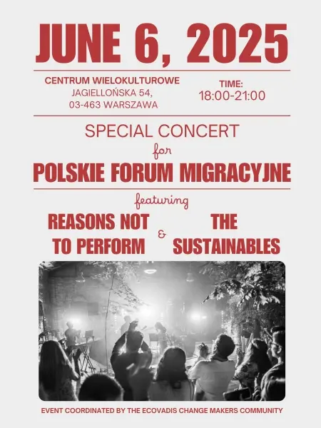 Special concert for Polskie Forum Migracyjne