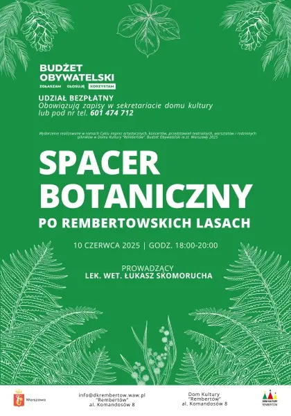Spacer botaniczny po rembertowskich lasach