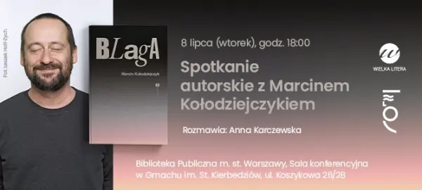 Spotkanie autorskie z Marcinem Kołodziejczykiem 