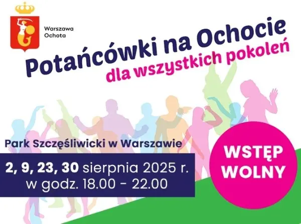 Letnia potańcówka plenerowa na Ochocie | Dla wszystkich pokoleń