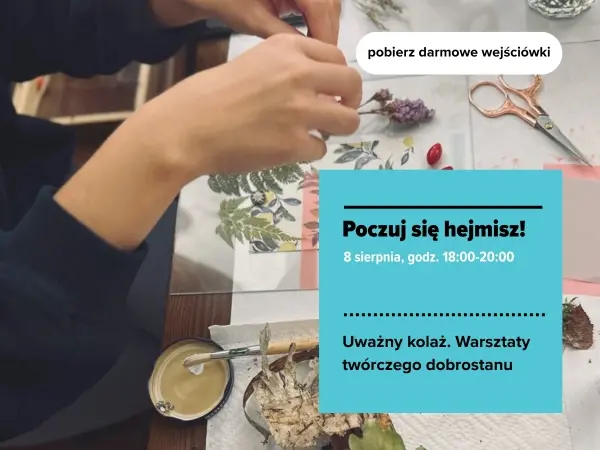 Uważny kolaż. Warsztaty twórczego dobrostanu