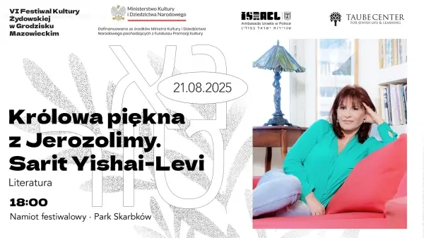 Spotkanie z Sarit Yishai-Levi, autorką książki Królowa piękna z Jerozolimy