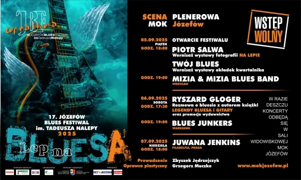 17. FESTIWAL BLUESOWY IM. TADEUSZA NALEPY „LEP NA BLUESA”