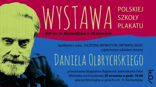 Spotkanie z Danielem Olbrychskim w Bibliotece na Koszykowej