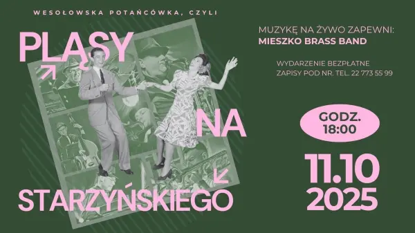 Pląsy na Starzyńskiego, czyli wesołowska potańcówka z Mieszko Brass Band