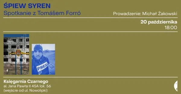 „Śpiew Syren”. Spotkanie z Thomasem Forro