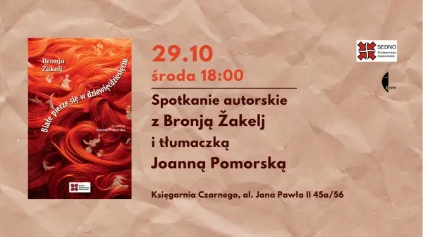 „Białe pierze się w dziewięćdziesięciu”. Spotkanie z Bronją Žakelj.