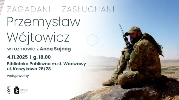ZAGADANI-ZASŁUCHANI: Przemysław Wójtowicz na Koszykowej