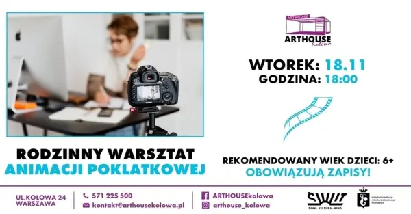 Rodzinny warsztat animacji poklatkowej