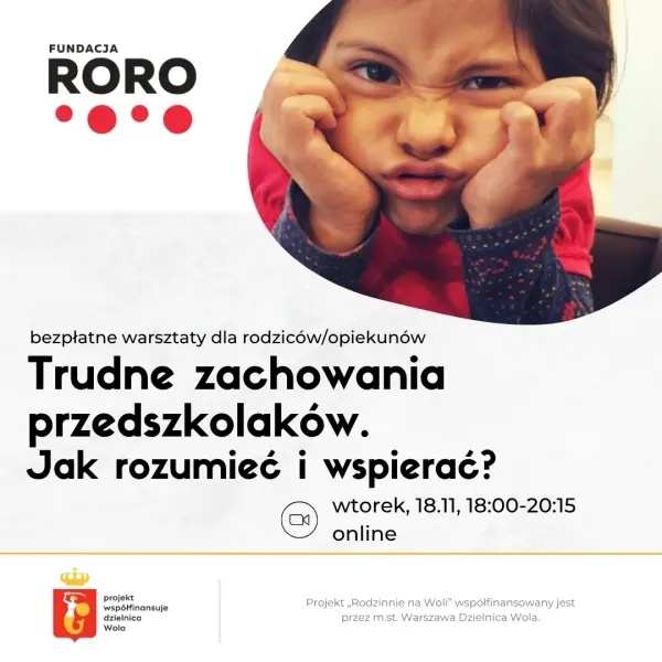 Trudne zachowania przedszkolaków. Jak rozumieć i wspierać?