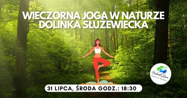 Wieczorna joga na świeżym powietrzu