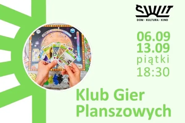 Klub Gier Planszowych w Domu Kultury ŚWIT