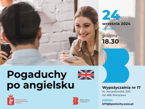 Konwersacje językowe: "Pogaduchy po angielsku" (English Speaking Meeting)