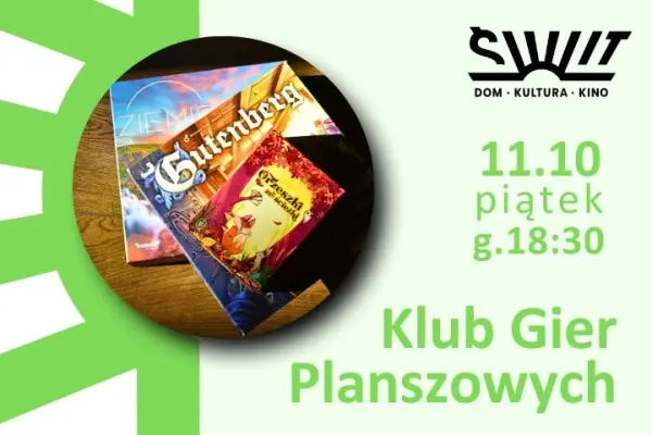 Klub Gier Planszowych w Domu Kultury ŚWIT