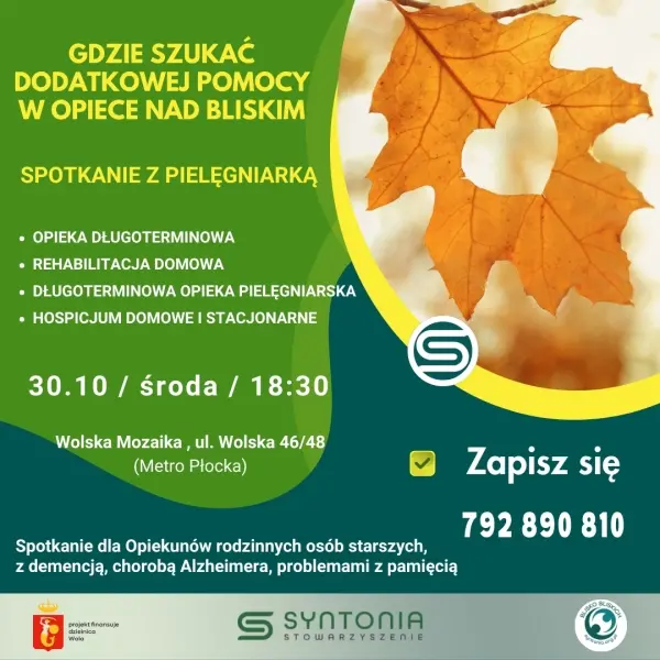 Gdzie szukać dodatkowej pomocy w opiece nad bliskimi | Spotkanie z pielęgniarką