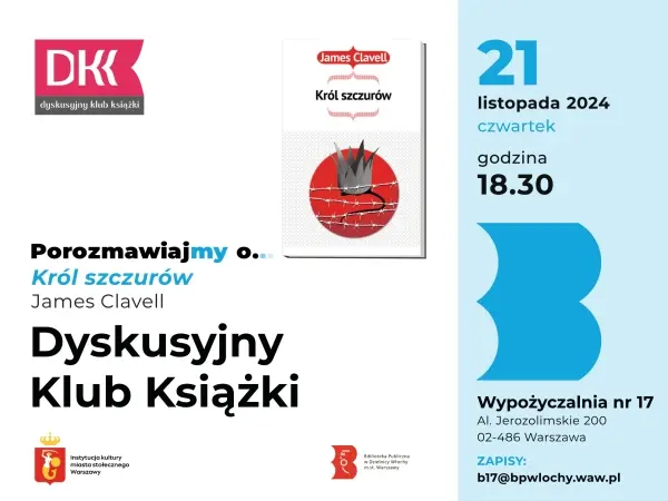 Dyskusyjny Klub Książki - "Król szczurów" James Clavell