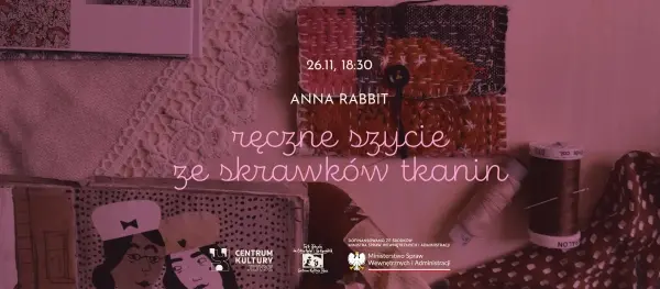 ANNA RABBIT | ręczne szycie ze skrawków tkanin