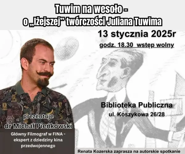 Tuwim na wesoło  - o „lżejszej” twórczości Juliana Tuwima 